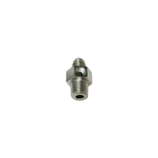 MALE 1/8"NPT TO -4AN 1/8" PORTSILVER 1/8" TO -4AN ,1/8" PORT