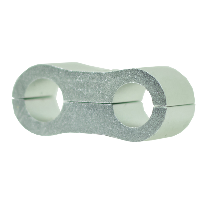 BILLET DUAL HOSE CLAMP 5AN SpeedPro
