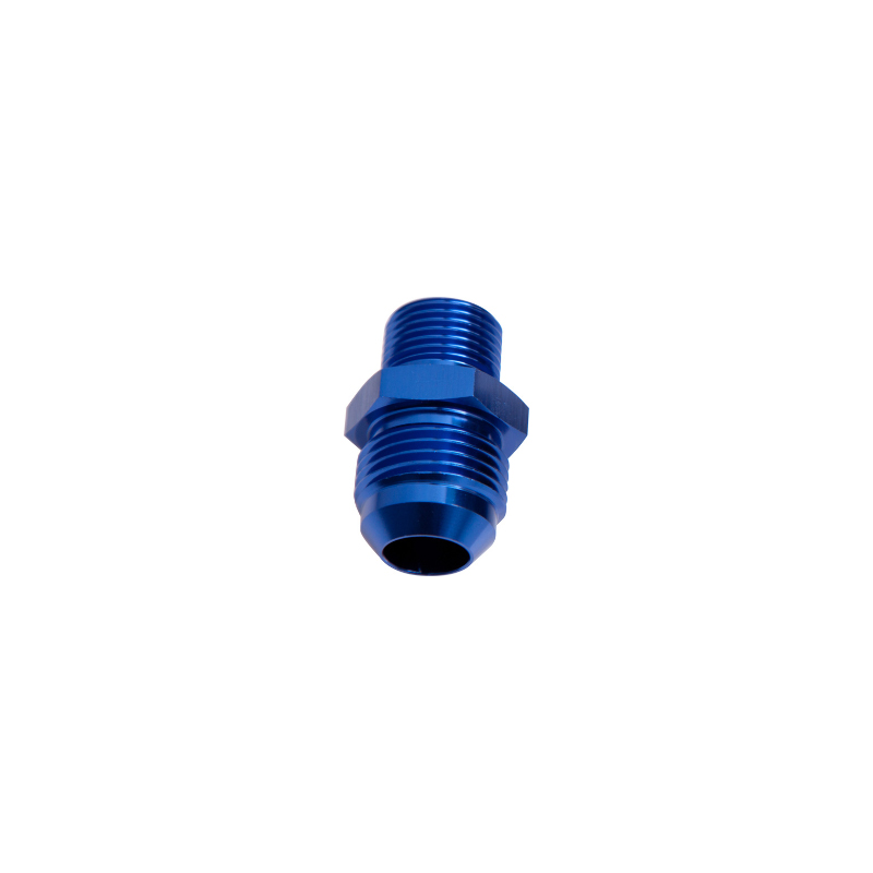 MALE FLARE -8AN TO 3/8" NPT BLUE MALE FLARE TO NPT ADAPTER - SpeedPro 3/8 Male Flare To 3/8 Male Npt Propane Adapter