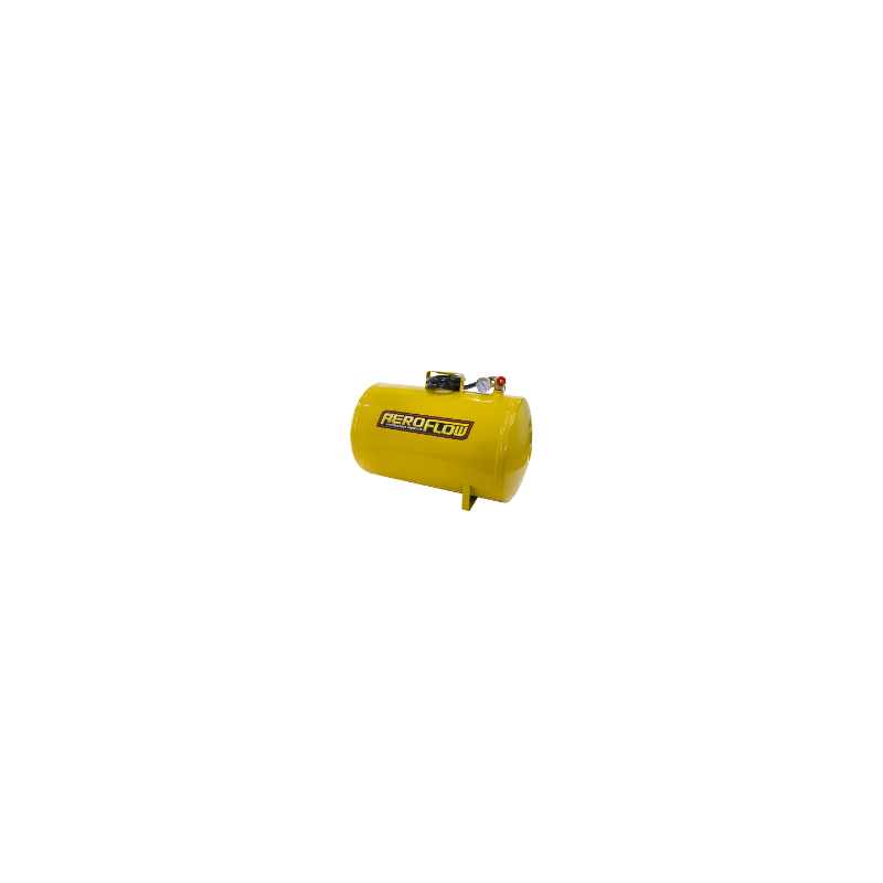 10 GAL PORTABLE AIR TANK YELLOWITH TANK VALVE 125 MAX OPERAT SpeedPro