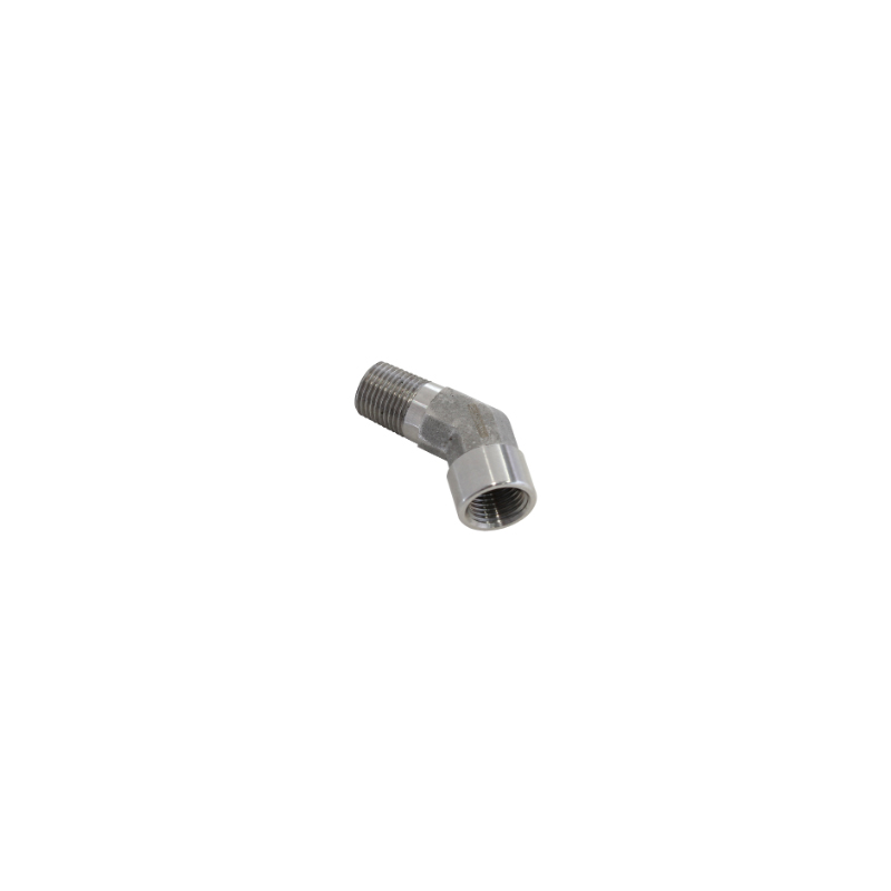 45 Deg Female Male Elbow 1/8NPT STAINLESS STEEL SpeedPro