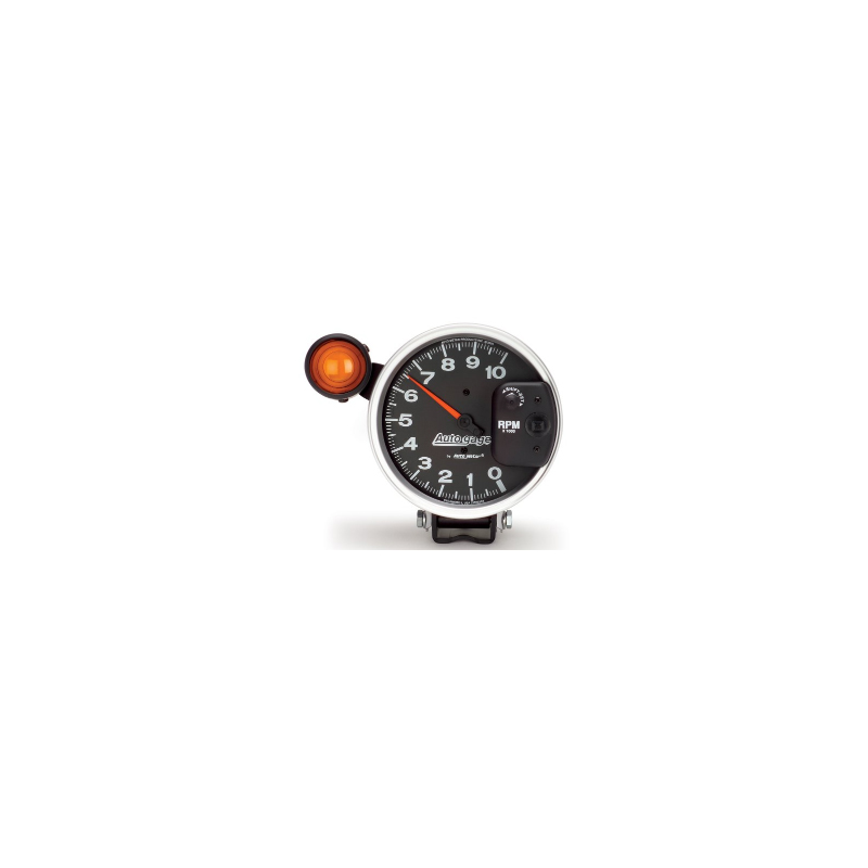 SHIFT LIGHT 10K RPM 5' TACH BLACK SpeedPro