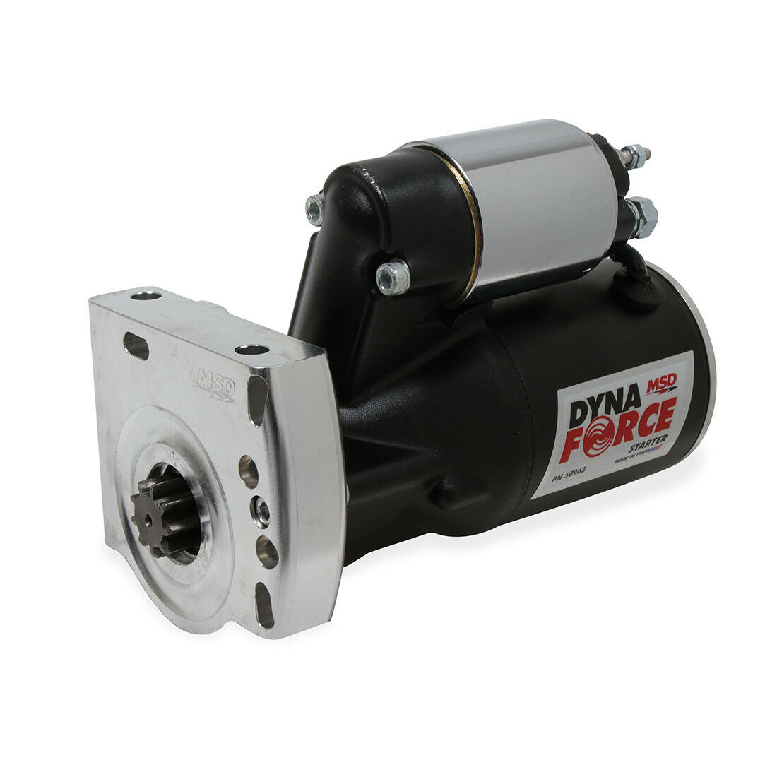 MSD LS17 3HP STARTER MOTOR BLACK SpeedPro