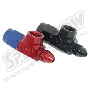 -3 FEMALE TO MALE WITH 1/8"NPT PORT BLK -3 FEMALE TO MALE WITH 1/8"NPT PORT BLK