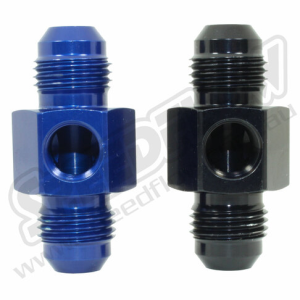 -6 MALE TO MALE WITH 1/8"NPT PORT