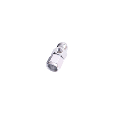 STRAIGHT FEMALE - MALE -4AN   SILVER WITH 1/8" NPT PORT