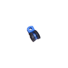 CUSHIONED P CLAMPS -3AN 10PK  BLUE 4.7MM ID OR 3/16" ID
