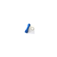 -8AN FEMALE TO HOLLEY 4150    BLUE SWIVEL NUT (PAIR)