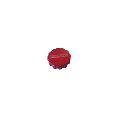 AEROFLOW RADIATOR CAP COVER   LARGE STYLE CAP RED AEROFLOW RADIATOR CAP COVER   LARGE STYLE CAP RED