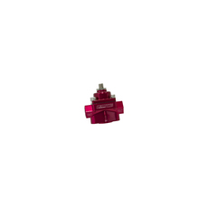 RED STYLE REG 1-4 PSI ADJUSTA BILLET  1In 2 Out 3/8 NPT PORT RED STYLE REG 1-4 PSI ADJUSTA BILLET  1In 2 Out 3/8 NPT PORT