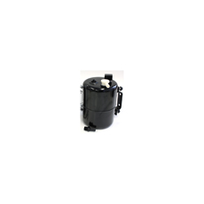 BRAKE VAC TANK BLACK  ALLOY   3/8" BARB FITTINGS BRACKET INC BRAKE VAC TANK BLACK  ALLOY   3/8" BARB FITTINGS BRACKET INC