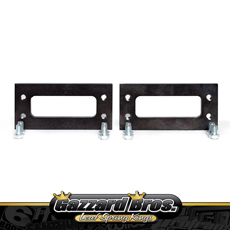 GAZZARD CHASSIS SIDE MOUNT SLIDE WELD IN PLATE PAIR GAZZARD CHASSIS SIDE MOUNT SLIDE WELD IN PLATE PAIR