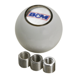 B&M WHITE UNIVERSAL KNOB B&M WHITE UNIVERSAL KNOB