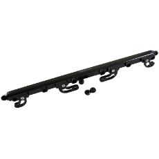 BILLET EFI FUEL RAILS BLACK BILLET EFI FUEL RAILS BLACK