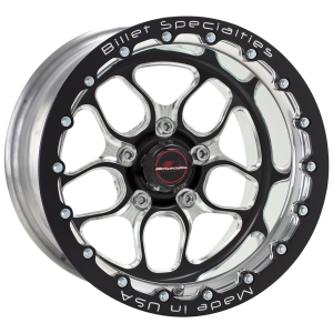 BILLET SPECIALTIES WIN LITE 15 X 8 4.75BC 4.5BS WITH SINGLE BEADLOCK BILLET SPECIALTIES WIN LITE 15 X 8 4.75BC 4.5BS WITH SINGLE BEADLOCK