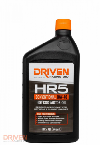 DRIVEN HR5 10W40 STREET MINERAL 1 QUART .946ML DRIVEN HR5 10W40 STREET MINERAL 1 QUART .946ML