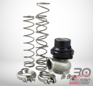 PTE40 WASTGATE 40MM BLACK W/SPRINGS PTE40 WASTGATE 40MM BLACK W/SPRINGS