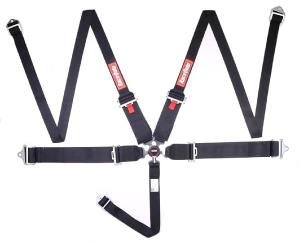 RACEQUIP 5 POINT HANS CAMLOCK HARNESS BLACK RACEQUIP 5 POINT HANS CAMLOCK HARNESS BLACK
