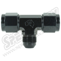 -6 FEM SWIVEL TEE MALE ON BRANCH - BLACK