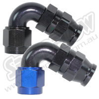 -4 120 DEGREE HOSE END- ALLOY