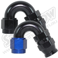 -4 150 DEGREE HOSE END- BLK