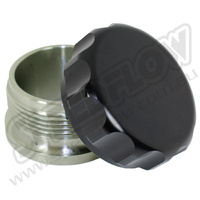 1in BORE CAP & STEEL BUNG ASSY - BLACK