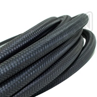 -6 STAINLESS HI PERF AC HOSE- 5m BLACKENED