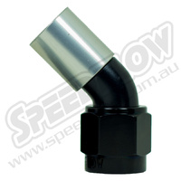 -3 45 DEG CRIMPED HOSE END