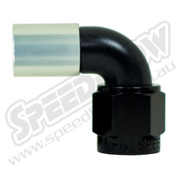 -6 90 DEG CRIMPED HOSE END