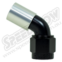 -8 60 DEG CRIMPED HOSE END