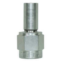 -3 CRIMP TO M12x1.50 FEMALE INV SEAT 90 DEG