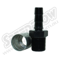 MALE 1/8-27 NPT - FUEL INJECTION CRIMP