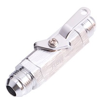 SHUT OFF VALVE -6AN SILVER