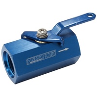 SHUT OFF VALVE -10ORB BLUE