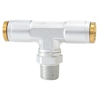 1/8" NPT TEE TO 2 X 1/4" 120