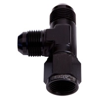 TEE -10AN FEMALE SWIVEL ON RUN