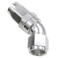45 DEG HOSE END -10AN SILVER