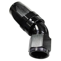 45 DEG HOSE END -20AN BLACK