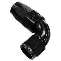 90 DEG HOSE END -10AN BLACK