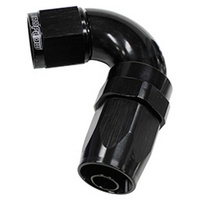 120 DEG HOSE END -10AN BLACK
