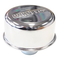 Chrome valve cover breather