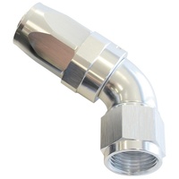 60 DEG HOSE END -12AN SILVER