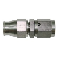STAINLESS STRAIGHT HOSE END