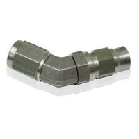 Stainless 45 Deg Hose End suit