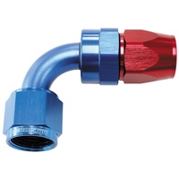 ALLOY 90 DEG HOSE END -4AN