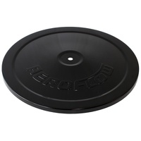 9" BLACK STEEL TOP PLATE ONLY