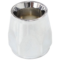 CHROME HOSE END SOCKET PTFE