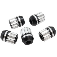 BILLET 12 POINT ACORN WHEEL NUTS (5) 7/16-20"