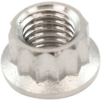 1/4" UNF TITANIUM NUT