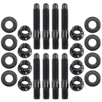 UNIVERSAL VALVE COVER STUD KIT Pack of 8 - Black Finish